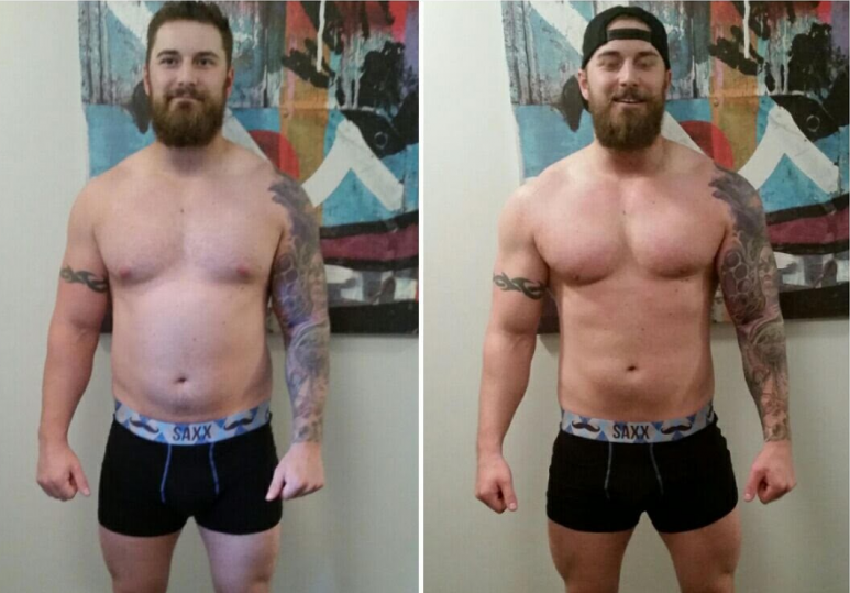 Curtis - Online Training 10 Week Progress